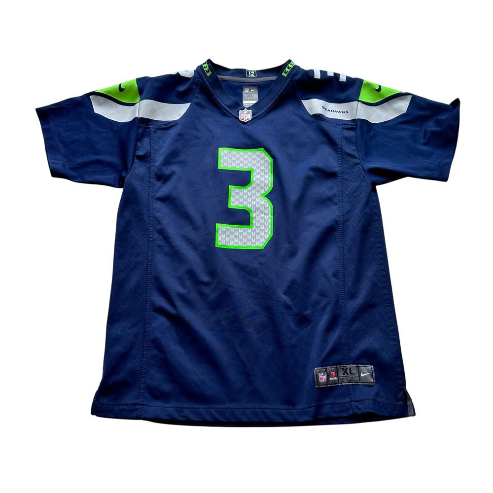 NFL Seattle Seahawks Football Jersey 3 Wilson